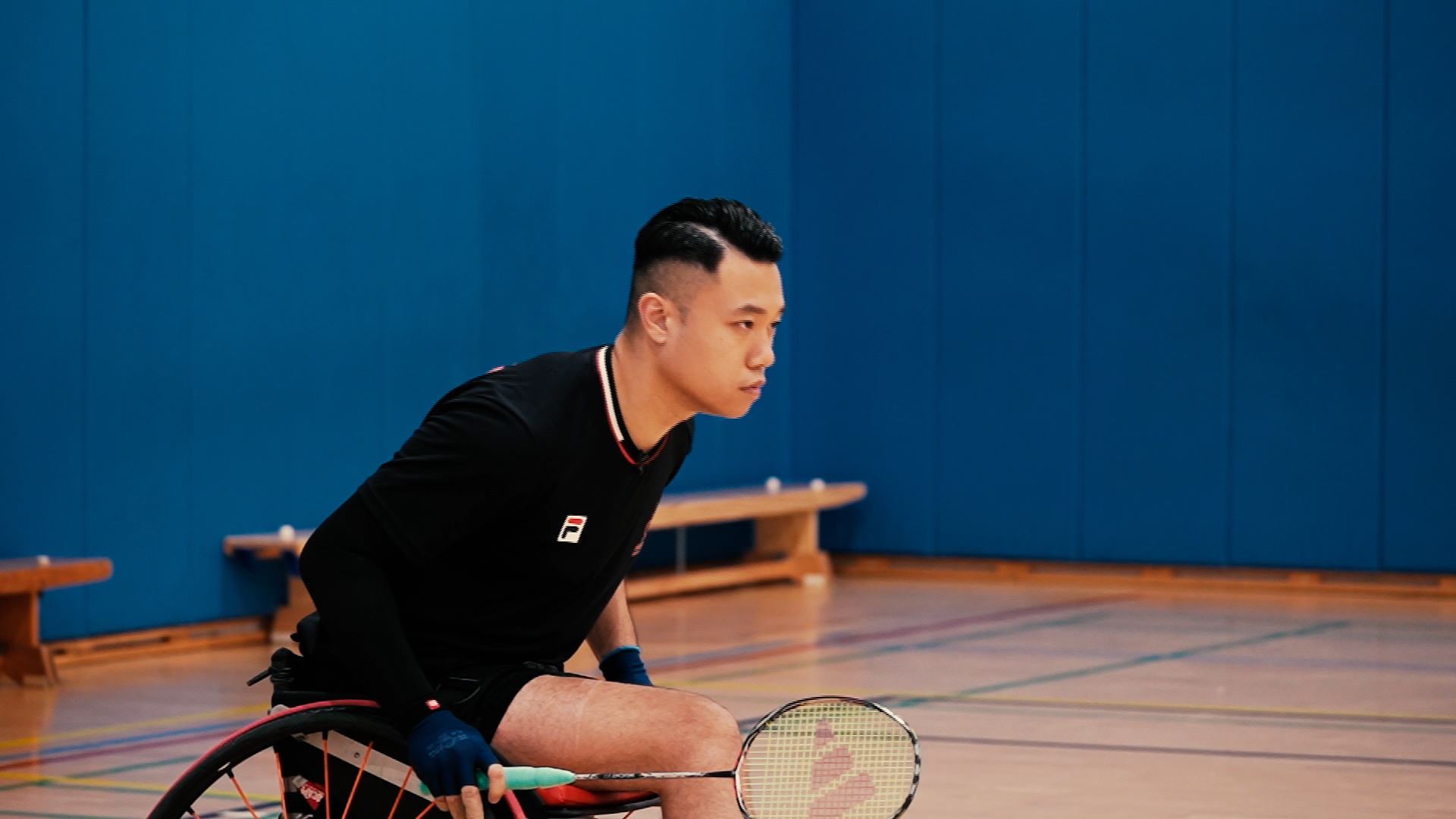 陳浩源，現時輪椅羽毛球男子單打世界排名第二，將會代表香港出戰東京殘疾人奧運會