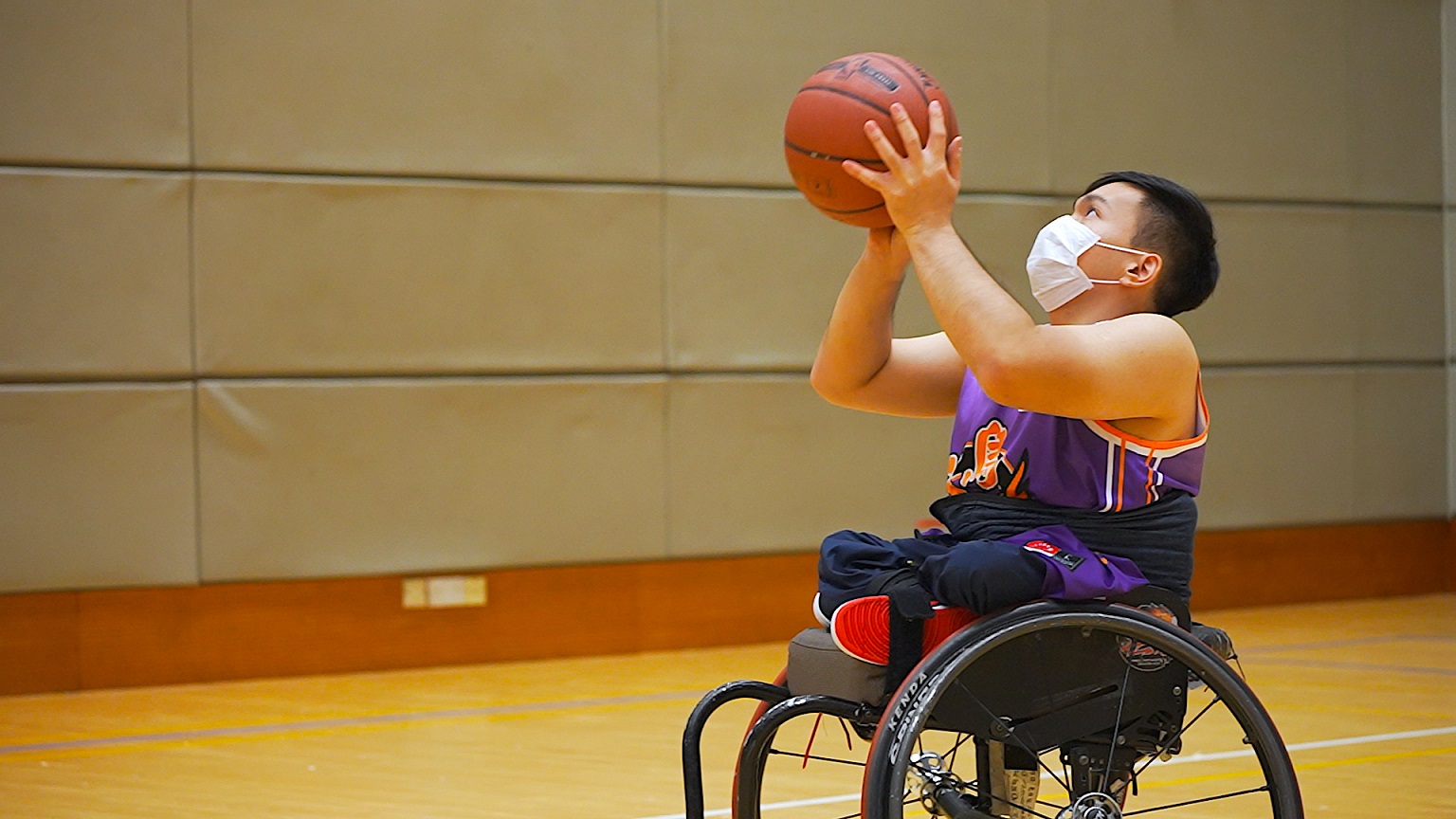 葉劍鋒---香港輪椅籃球代表隊運動員