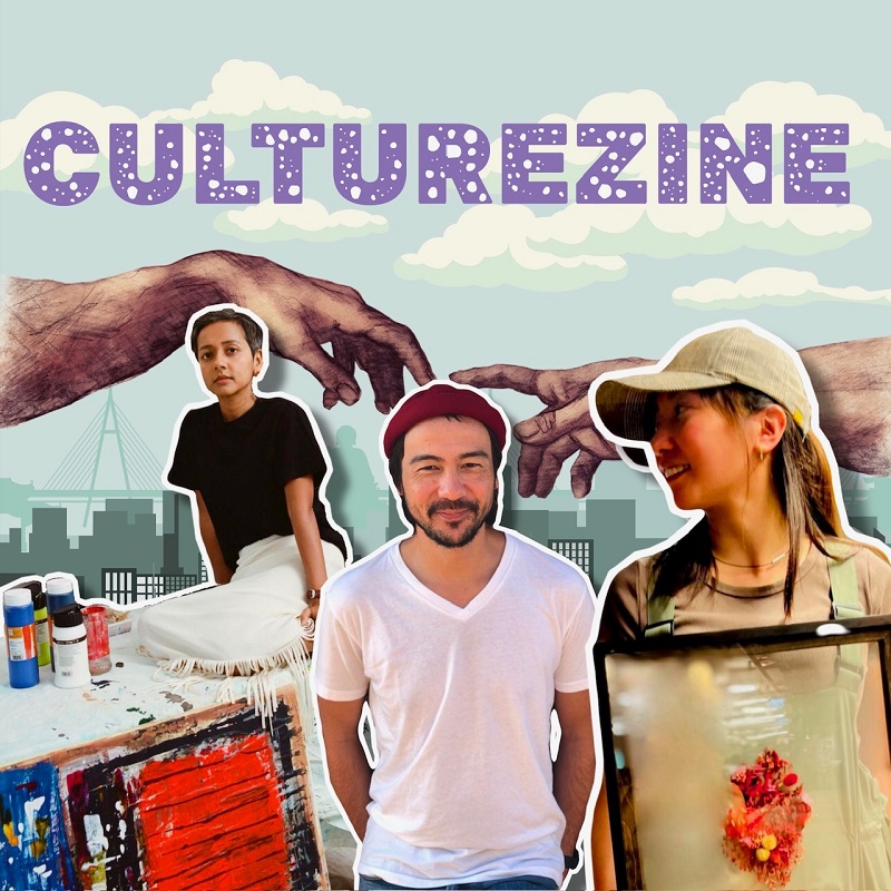 CultureZine | Justin Sweeting - Co-founder of Clockenflap / Sai Pradhan - Local artist / Theresa Hung - Theatre costume designer 